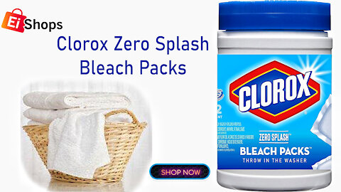 Clorox Zero Splash Bleach Packs-On Eishops | 12 Count | Clorox