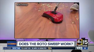 We try the Roto Sweep! Does it work?