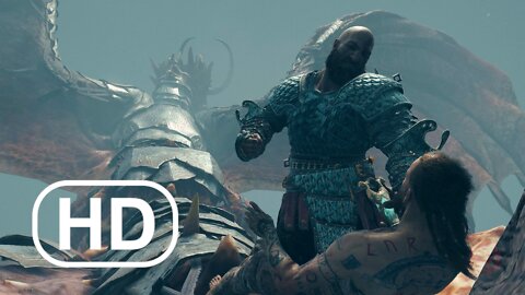 Kratos and Baldur Fight | GOD OF WAR Cinematic Short Movie Clip