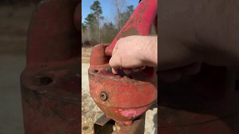 How To Check The Gear Oil On A Bush Hog Auger | 3 Point Auger