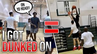 I Got Dunked On At The Rec After Talking SH*T!