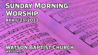 2023 04 23 Worship Service