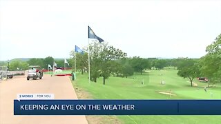 Senior PGA organizers prepare for weather