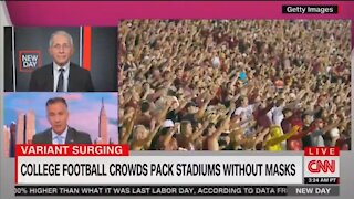 Fauci Is Upset College Football Fans Are Packing Stadiums Without Masks