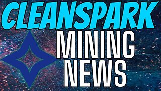 Cleanspark Stock Mining Update! Clsk News