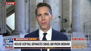 Sen. Josh Hawley Won't Support Any Gaza Funding: Goes Into The Hands Of Terrorists