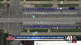 City Council approves first protected bike lanes along Armour Blvd