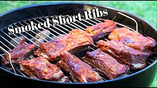 Smoked Short Ribs Recipe - International Cuisines