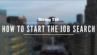 Hiring How-tos: Starting the job search