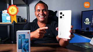 BOMBANDO!! REDMI NOTE 12 PRO 5G, com 8GB de RAM e CÂMERA DE 50MP - Unboxing e testes