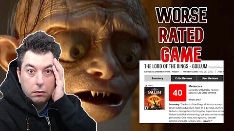 Lord Of The Rings Gollum Worst Game Of 2023