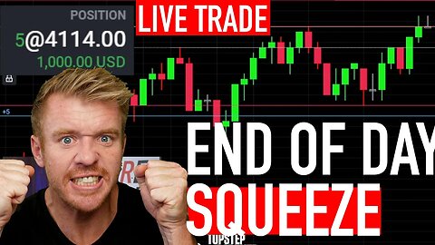 I TEACH YOU HOW TO DAY TRADE! END OF DAY!! $1000 LIVE!
