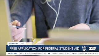 Free application for federal student aid