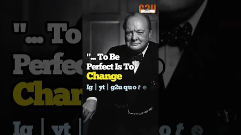 Winston Churchill Motivational Video│Becoming Your Best Self: The Importance of Change🔥│#quotes