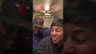 Pretending To Laugh At My Husband Jokes Because Video By Latoyamb1 #Shorts