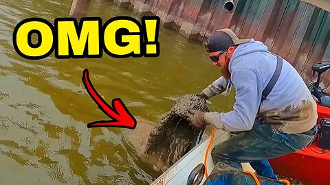 Dropped My Giant Magnet in the River… WTF?! (Magnet Fishing)