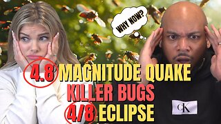 Proof of End times?! Earthquakes KILLER BUGS and an Eclipse coming SOON