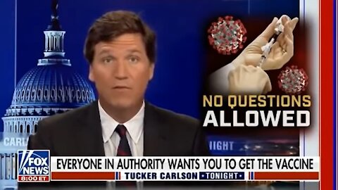 Tucker Asks How Many Died From Covid Vaccine and Exposes the Cover-Up (Banned From YouTube?)