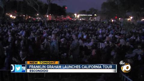 franklin graham launches california tour