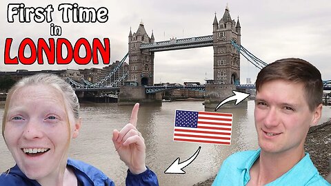 Americans First Time In London!