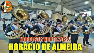 BANDA MARCIAL HORÁCIO DE ALMEIDA 2022 NA COPA NORDESTE NORTE DE BANDAS E FANFARRAS 2022