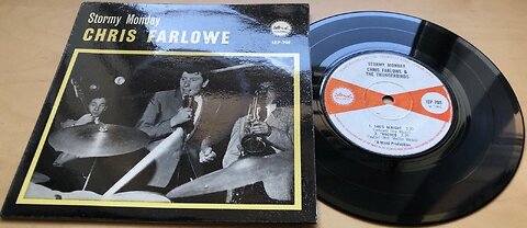 CHRIS FARLOWE STORMY MONDAY UK 1966 ISLAND VINYL 7 " 45 EP IEP-709