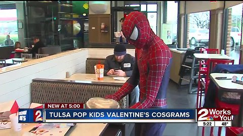 Tulsa Pop Kids sends superheroes to deliver cookies