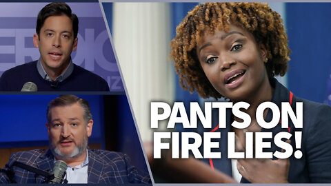 Karine Jean-Pierre’s latest pants on fire lie