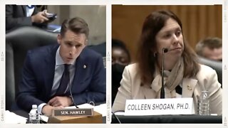 Sen Hawley Dismantles Extreme Partisan Nom For Wanting To Weaponize The Federal Government