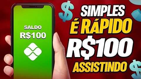 GANHE até R$100,00 POR DIA via PIX ASSISTINDO VIDEOS nesse NOVO APP que GANHA DINHEIRO de VERDADE