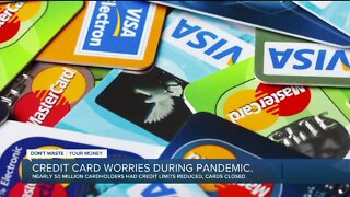 Credit card worries during pandemic