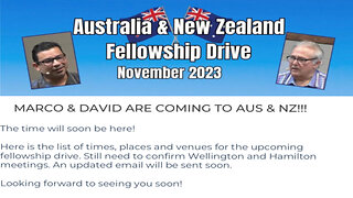 Australia & New Zealand Fellowship Drive