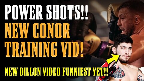 Dillon Danis ATTACKS Sean O'Malley!! New Conor McGregor TRAINING FOOTAGE is FIRE!!