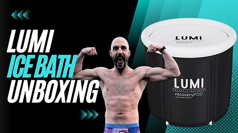 LUMI Recovery Pod Ice Bath | unboxing + setup guide