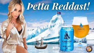 Einstok Brewing Co Icelandic Artic Lager Craft Beer Review w/ @AllieRae​