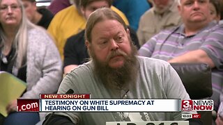 Gun debate white supremicist