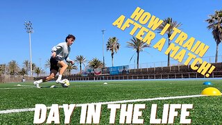 How To Train The Day After A Match! Day In The Life Of A Footballer (EP41)