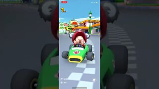Mario Kart Tour - Zucchini Kart Gameplay (Sky Tour Gift Reward)