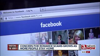 Concern for romance scams grows as more people stay home