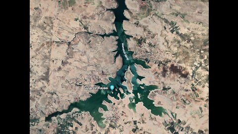 Desert of Fertility, the Lakes and Wetlands of Turkey Flyover