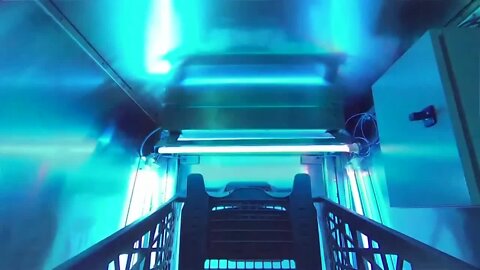 Machine developed to disinfect shopping carts with UV light