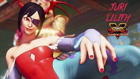 Street Fighter V Juri Lilith Outfit