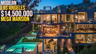 InSide $14,500,000 Modern Los Angeles Mega Mansion