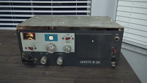 Vintage Lafayette HE-20d CB Radio, circa 1966!!