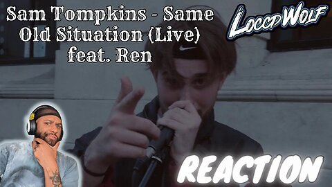 MR.FALSETTO DOES IT AGAIN WITH REN! | Sam Tompkins - Same Old Situation (Live) feat. Ren (REACTION)