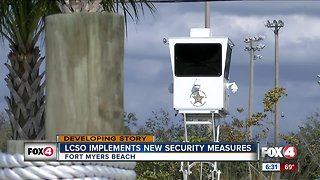 Surveillance towers installed on Fort Myers Beach over safety concerns after homicide