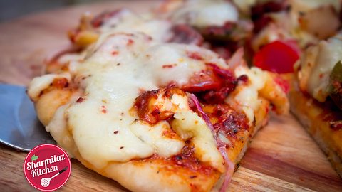 2-minute microwave pizza recipe