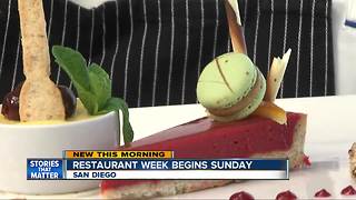 Restaurant Week starts Sunday