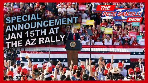 TOMORROW JAN 15: ARIZONA RALLY ANNOUNCED - TRUMP TO MAKE SPECIAL ANNOUNCEMENT