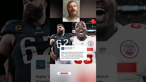 Jason Kelce Begs Chris Jones to Miss NFL Games for the Kansas City Chiefs.